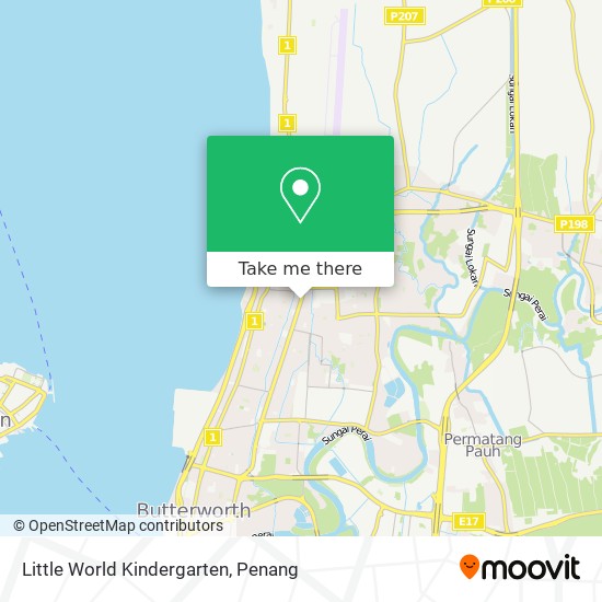 Little World Kindergarten map