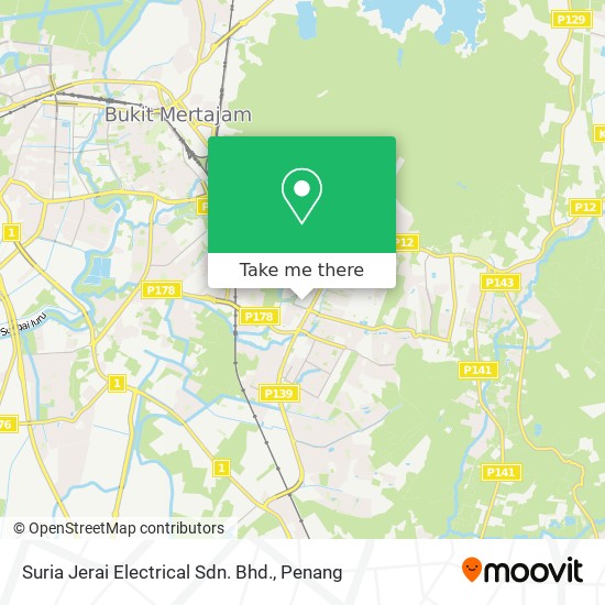 Suria Jerai Electrical Sdn. Bhd. map