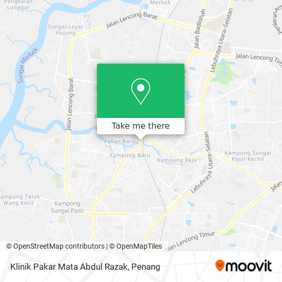 Klinik Pakar Mata Abdul Razak map