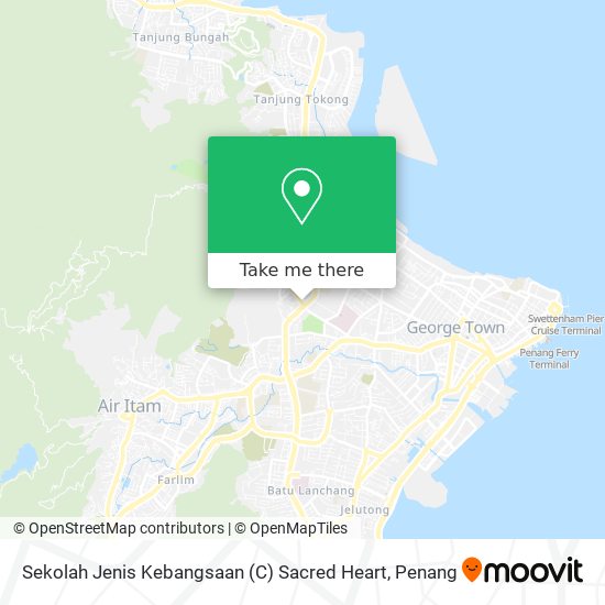 Sekolah Jenis Kebangsaan (C) Sacred Heart map