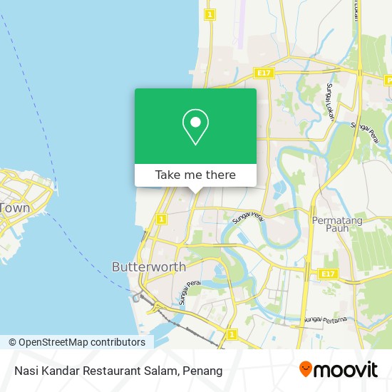Nasi Kandar Restaurant Salam map