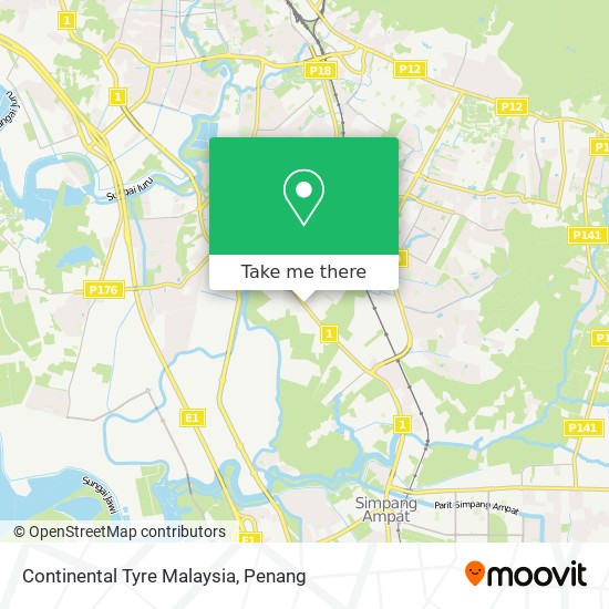 Continental Tyre Malaysia map