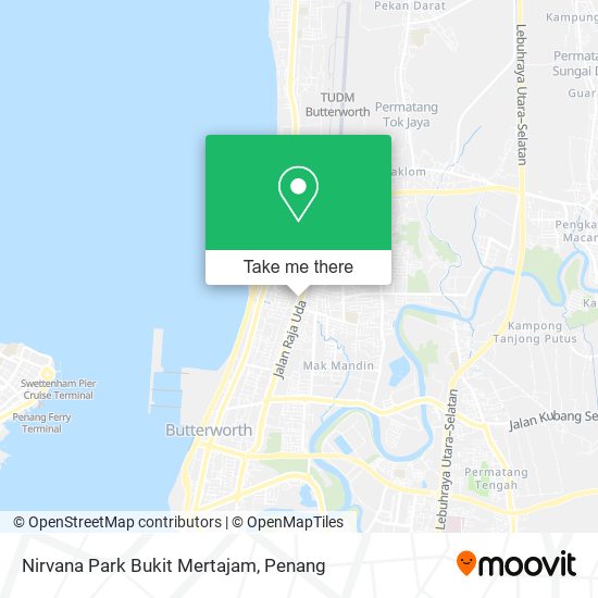 Peta Nirvana Park Bukit Mertajam
