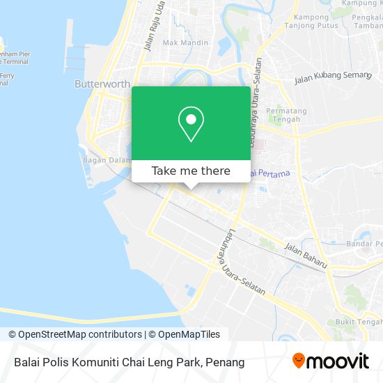 Balai Polis Komuniti Chai Leng Park map