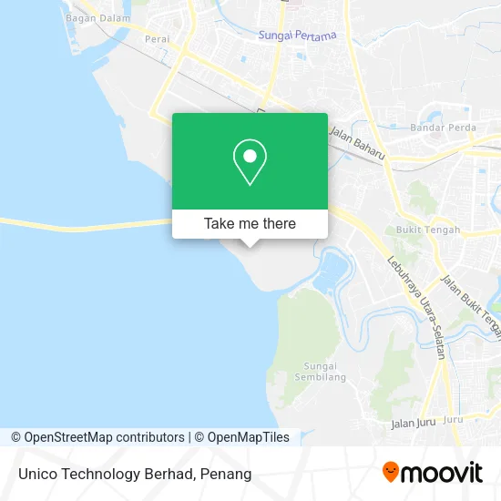 Unico Technology Berhad map
