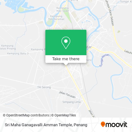 Sri Maha Ganagavalli Amman Temple map