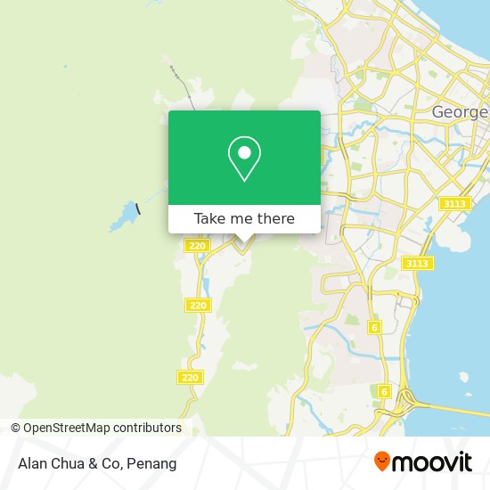 Alan Chua & Co map