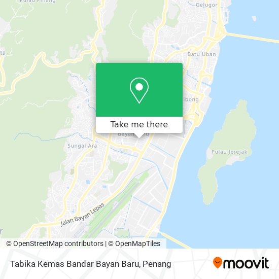 Peta Tabika Kemas Bandar Bayan Baru