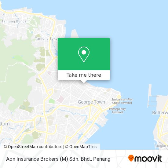 Aon Insurance Brokers (M) Sdn. Bhd. map