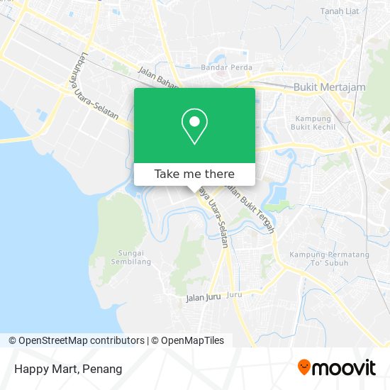 Happy Mart map