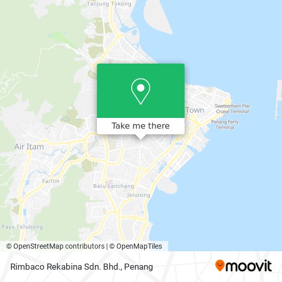 Rimbaco Rekabina Sdn. Bhd. map