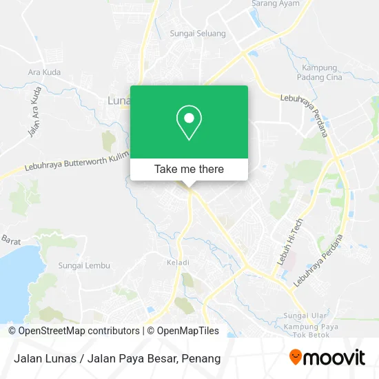 Jalan Lunas / Jalan Paya Besar map