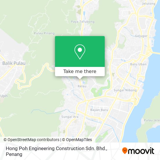 Hong Poh Engineering Construction Sdn. Bhd. map