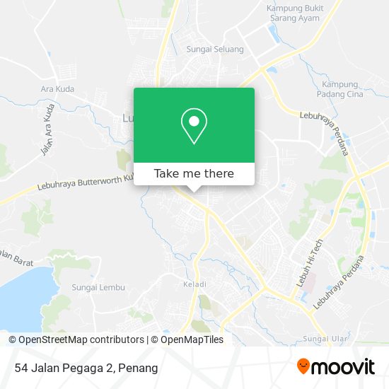 Peta 54 Jalan Pegaga 2