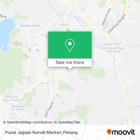 Peta Pusat Jagaan Rumah Mentari