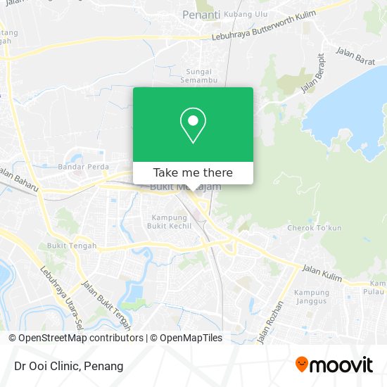 Dr Ooi Clinic map