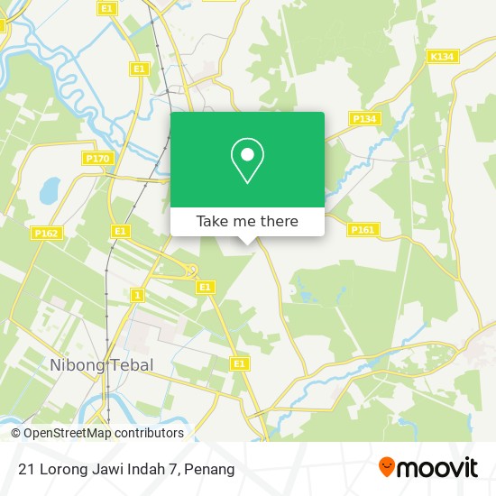 21 Lorong Jawi Indah 7 map