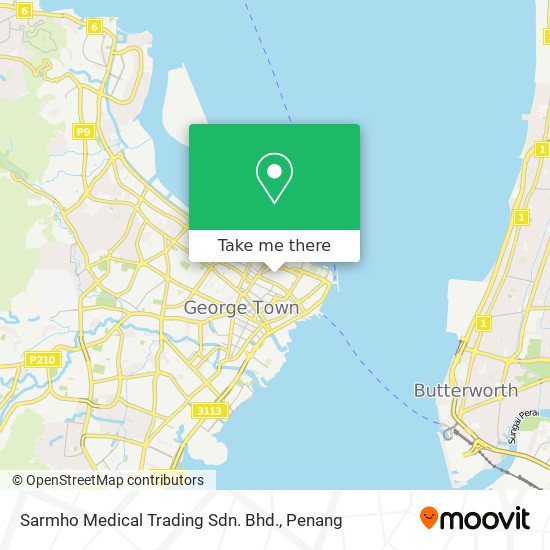 Sarmho Medical Trading Sdn. Bhd. map