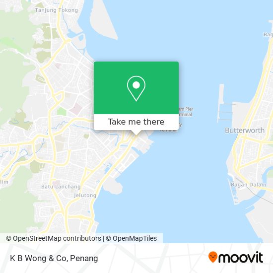 K B Wong & Co map