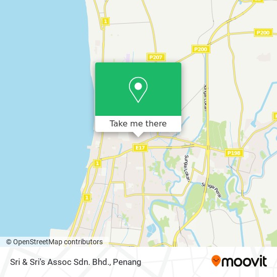Sri & Sri's Assoc Sdn. Bhd. map