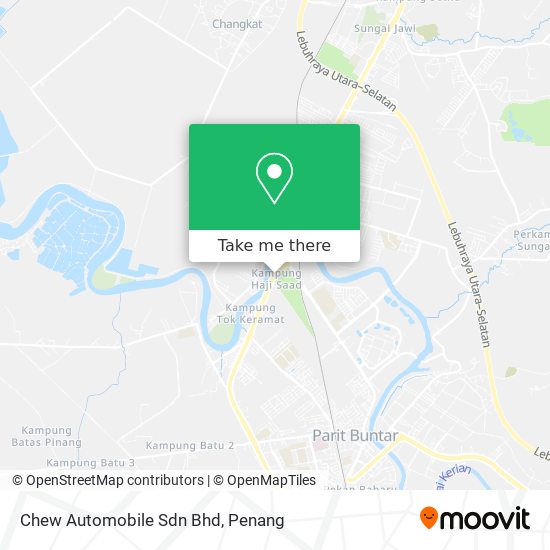 Chew Automobile Sdn Bhd map