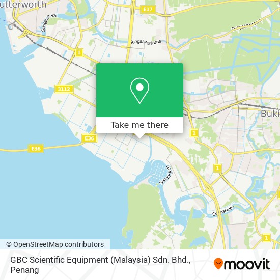 Peta GBC Scientific Equipment (Malaysia) Sdn. Bhd.