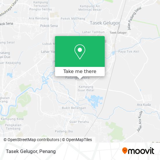 Tasek Gelugor map