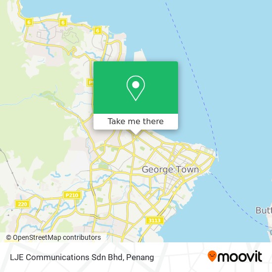 LJE Communications Sdn Bhd map