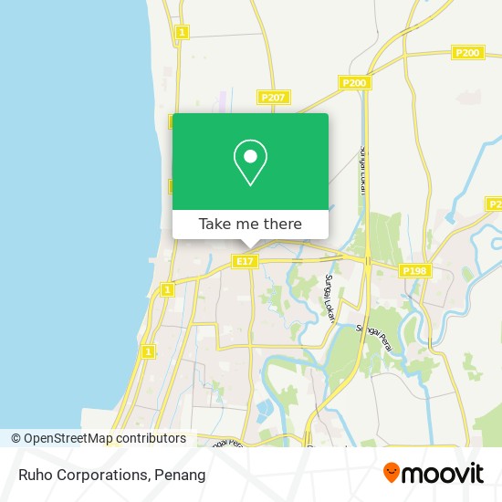 Ruho Corporations map