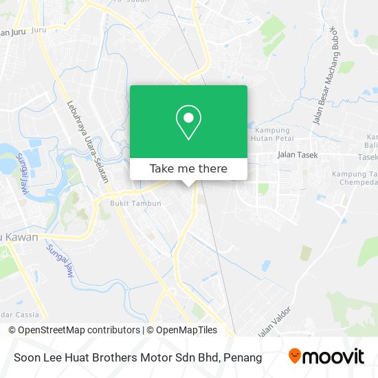 Soon Lee Huat Brothers Motor Sdn Bhd map