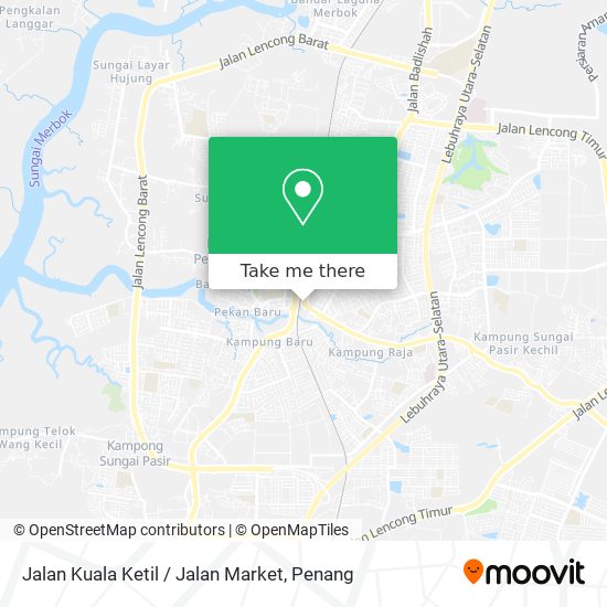 Peta Jalan Kuala Ketil / Jalan Market
