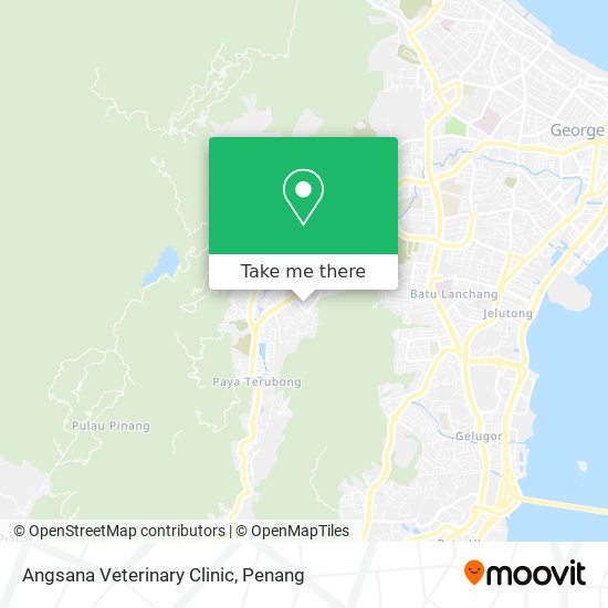 How to get to Angsana Veterinary Clinic in Pulau Pinang by Bus or 