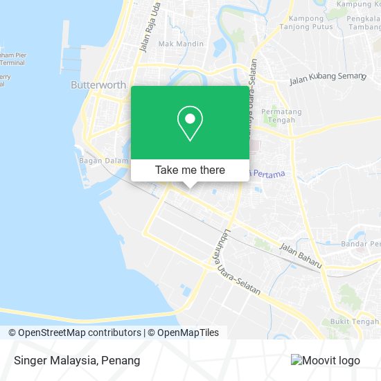 Singer Malaysia map