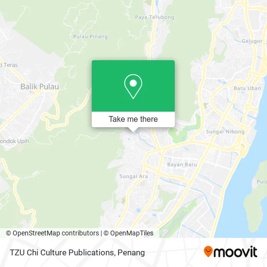 TZU Chi Culture Publications map