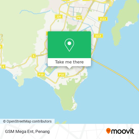 Peta GSM Mega Ent