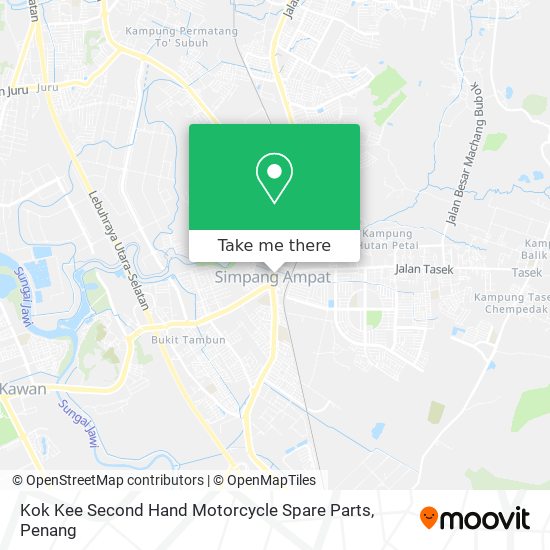 Kok Kee Second Hand Motorcycle Spare Parts map