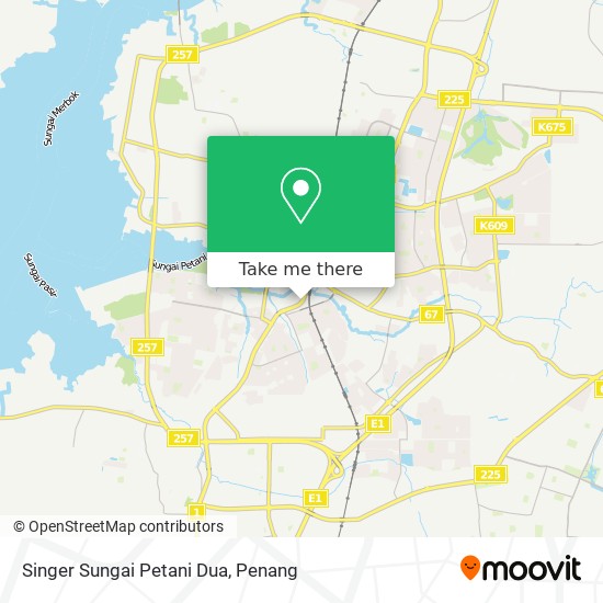 Peta Singer Sungai Petani Dua