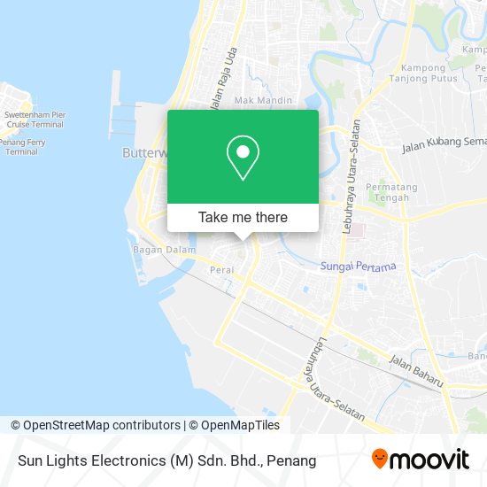 Sun Lights Electronics (M) Sdn. Bhd. map