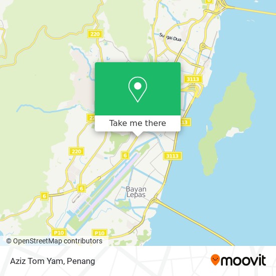 Peta Aziz Tom Yam