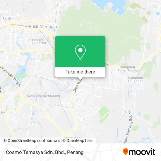 Cosmo Temasya Sdn. Bhd. map