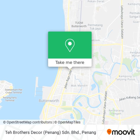 Teh Brothers Decor (Penang) Sdn. Bhd. map