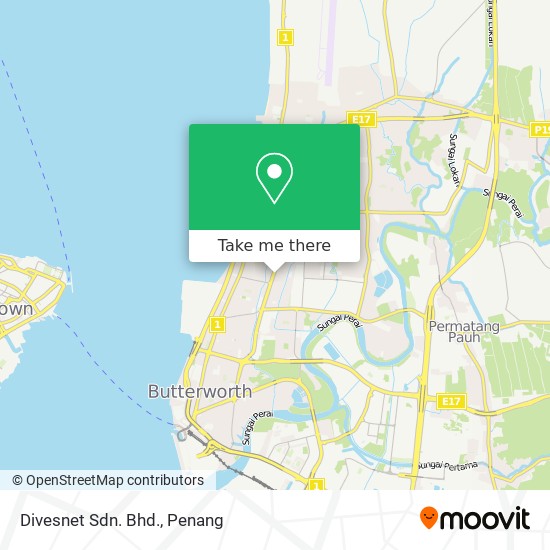 Divesnet Sdn. Bhd. map