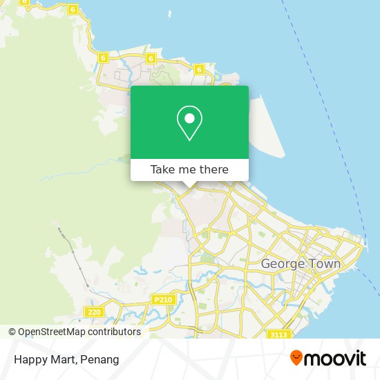 Happy Mart map