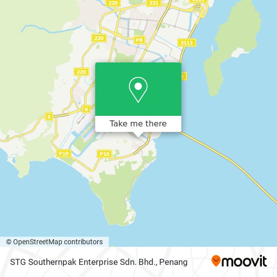 STG Southernpak Enterprise Sdn. Bhd. map