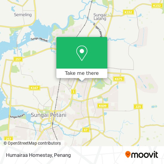 Humairaa Homestay map