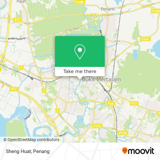 Sheng Huat map