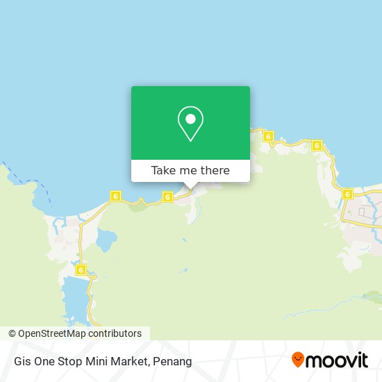 Peta Gis One Stop Mini Market