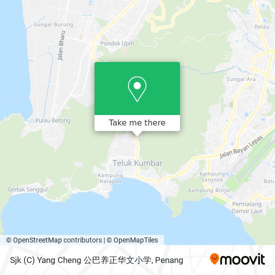 Peta Sjk (C) Yang Cheng 公巴养正华文小学