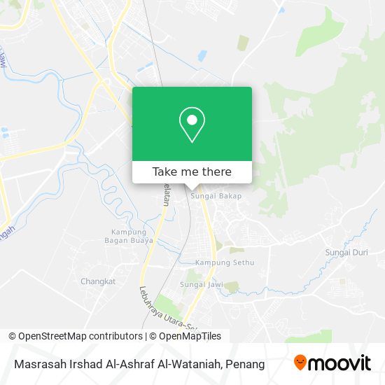 Masrasah Irshad Al-Ashraf Al-Wataniah map