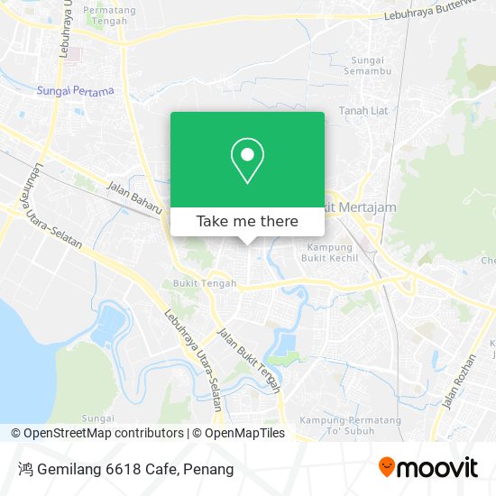 Peta 鸿 Gemilang 6618 Cafe